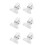 60Pièces Clips Extension Ongles Transparent Usage Durable 8