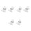 60Pièces Clips Extension Ongles Transparent Usage Durable 3