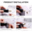 2 Pcs Usb Charging Rotary Tool Hand Electric Drill For Diy 10