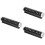 3Pièces Plaque Téléphone Aluminium Noir Utilitaire 8