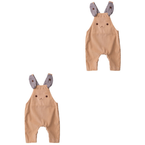 2Pièces Habits - Bébé Khaki Photo 2