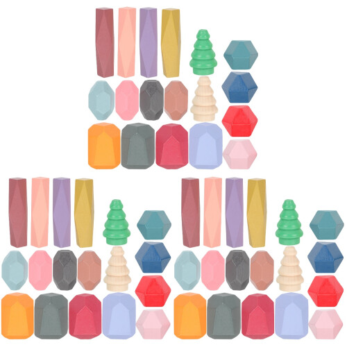 54 Pcs Stacking Building Blocks Educational Toys For Kids 2