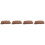 4Pcs Coffee Pet Blanket Warm Sleeping Mat for Small Dogs 6