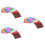 12Paquets Feuille D'aluminium Colorée Robuste Pour 7