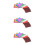 12Paquets Feuille D'aluminium Colorée Robuste Pour 8