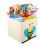 2Pcs Beige Cartoon Pattern Clothes Storage Box Foldable Cube Organizer 11