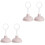 4Pièces Outils Déboucheur Wc Rose Efficacité 3