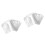 200Pièces Thermorétractables Blancs Pour Artisanat DIY 4