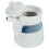 3Pcs White Ceramic Soy Sauce Dispenser Set for Kitchen Liquid Storage 2