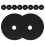 20Pcs Black Tree Protection Mats Breathable Mulch Circles for Plants 2