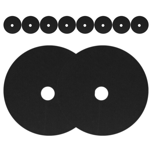 20Pcs Black Tree Protection Mats Breathable Mulch Circles for Plants 1