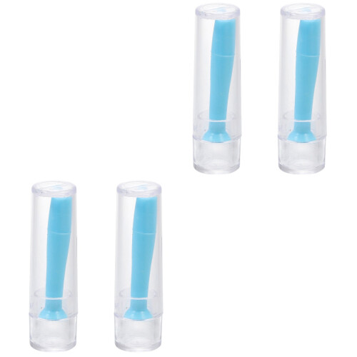 4Pièces Bâtonnets Silicone Ciel Pour Lentilles Contact 2
