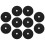20Pcs Black Tree Protection Mats Breathable Mulch Circles for Plants 3