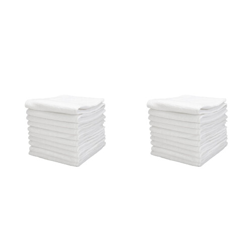 20Pièces Change Bébé Réutilisable Coton 2