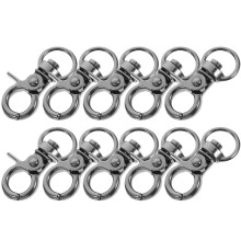 50Pièces Loquets Cage Oiseaux En Zinc Noir Perroquet