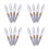 16Pcs Durable Transparent Dart Stems Soft Tip Accessories for Throwing 7