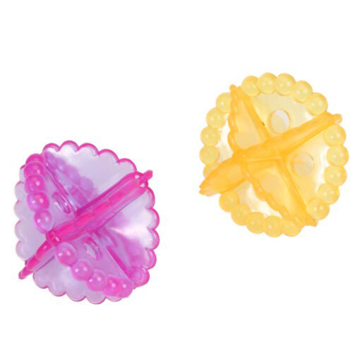8Pcs Durable Plastic Laundry Balls Dryer Balls Softening Fabrics 2