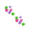 8Pcs Durable Plastic Laundry Balls Dryer Balls Softening Fabrics 6