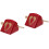2 Sets Percussion Wooden Knocker Stick Buddhist Musical Instrument 5