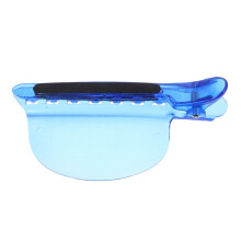 3Pcs Multi-Functional Blue Hairdressing Clips for Styling and Coloring