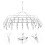 2Pcs Windproof Stainless Steel Laundry Hanger Clips Socks Drying Rack 7