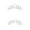 2Pcs Windproof Stainless Steel Laundry Hanger Clips Socks Drying Rack 5