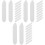 30Pcs Polyester Paint Pen Tips White Replacement Nibs for Marker Pens 5