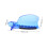 3Pcs Multi-Functional Blue Hairdressing Clips for Styling and Coloring 3