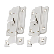 4 Pcs Stainless Steel Sliding Latch Lock For Door