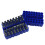 66Pièces Embouts Star Hex Bleus Pour Visseuse Sans Fil Avec Support 1
