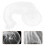 5Pcs Spacious White Bed Canopy Polyester for Home and Camping 11