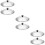 6Pcs Silver Stainless Steel Kitchen Pot Lids Universal Covers 11