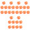 30 Pcs Table Soccer Foosballs Replacement Balls For Recreation 5