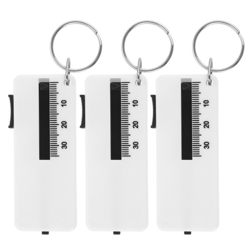 6Pièces ABS Pour Mesurer Bande Roulement Auto 2