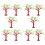 50 Pcs Mini Tree Scenery Fake Trees For Diy Sand Model 1