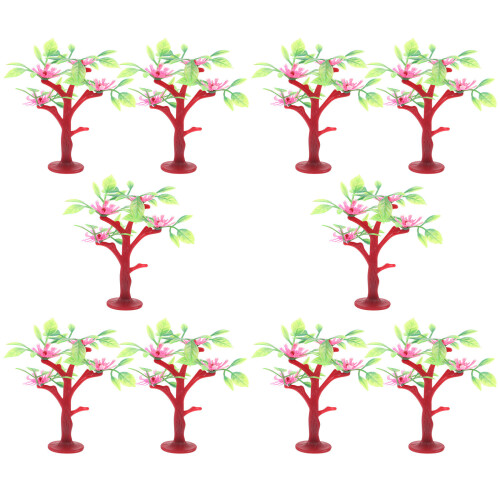 50 Pcs Mini Tree Scenery Fake Trees For Diy Sand Model