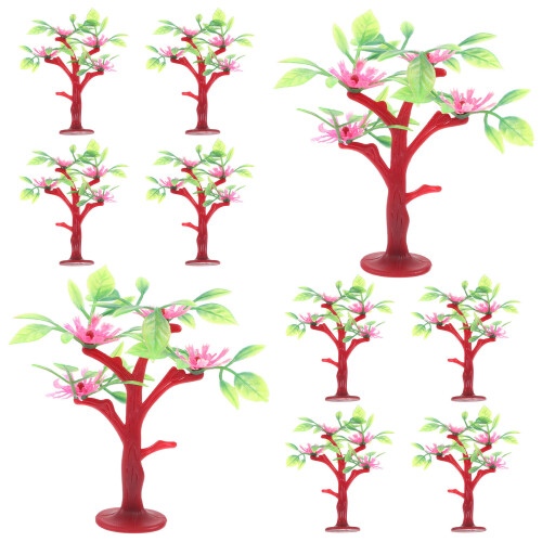 50 Pcs Mini Tree Scenery Fake Trees For Diy Sand Model 1