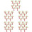 50 Pcs Mini Tree Scenery Fake Trees For Diy Sand Model 8