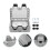 1Set Lightweight ABS Outlet Waterproof for Kitchen Bathroom 6