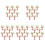 50 Pcs Mini Tree Scenery Fake Trees For Diy Sand Model 4
