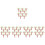 50 Pcs Mini Tree Scenery Fake Trees For Diy Sand Model 7