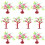 50 Pcs Mini Tree Scenery Fake Trees For Diy Sand Model 3