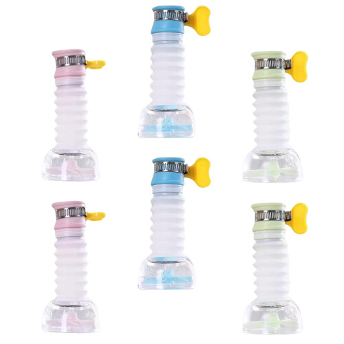 12 Pcs Plastic Faucet Filter Head For Water Purification