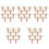 50 Pcs Mini Tree Scenery Fake Trees For Diy Sand Model 5