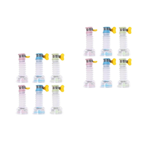 12 Pcs Plastic Faucet Filter Head For Water Purification 2