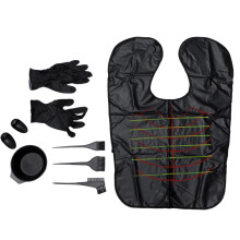 2Sets Hair Dye Kit Black Plastic Hair Coloring Tool for Salon Home Use
