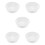 5Pcs Stackable White Steamer Basket Insert for Vegetable Steaming 10