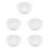 5Pcs Stackable White Steamer Basket Insert for Vegetable Steaming 8