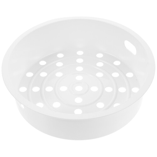 5Pcs Stackable White Steamer Basket Insert for Vegetable Steaming 1