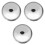 3Pcs Household Stainless Steel Pan Lid Multi-Function Round Pot Cover 8